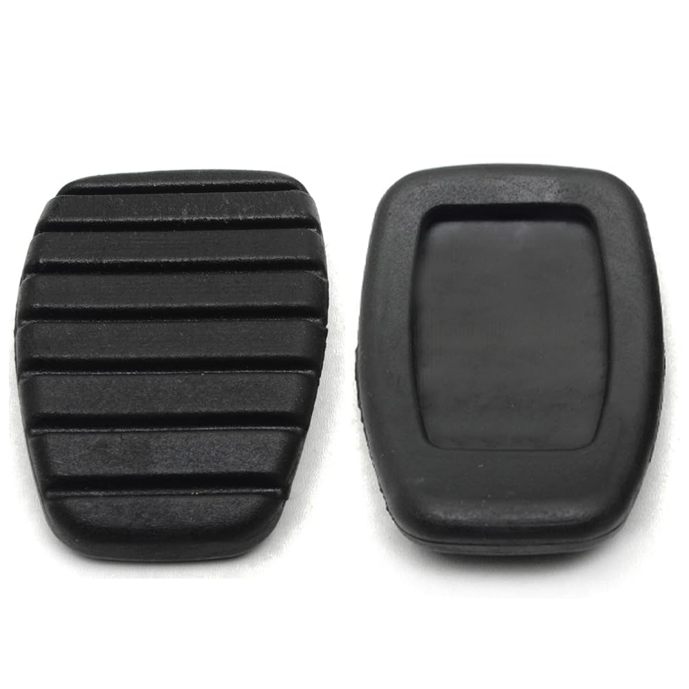 Anti-Slip Rubber Pedal Covers For Renault Captur - Clutch & Brake Foot Pad Set