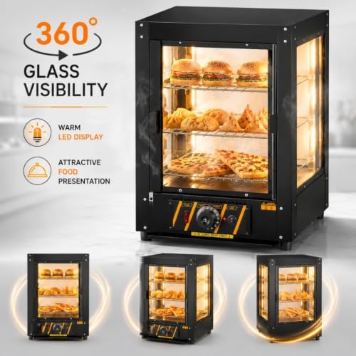 Manago Store Food Warmer Display Cabinet 50L - Image 4