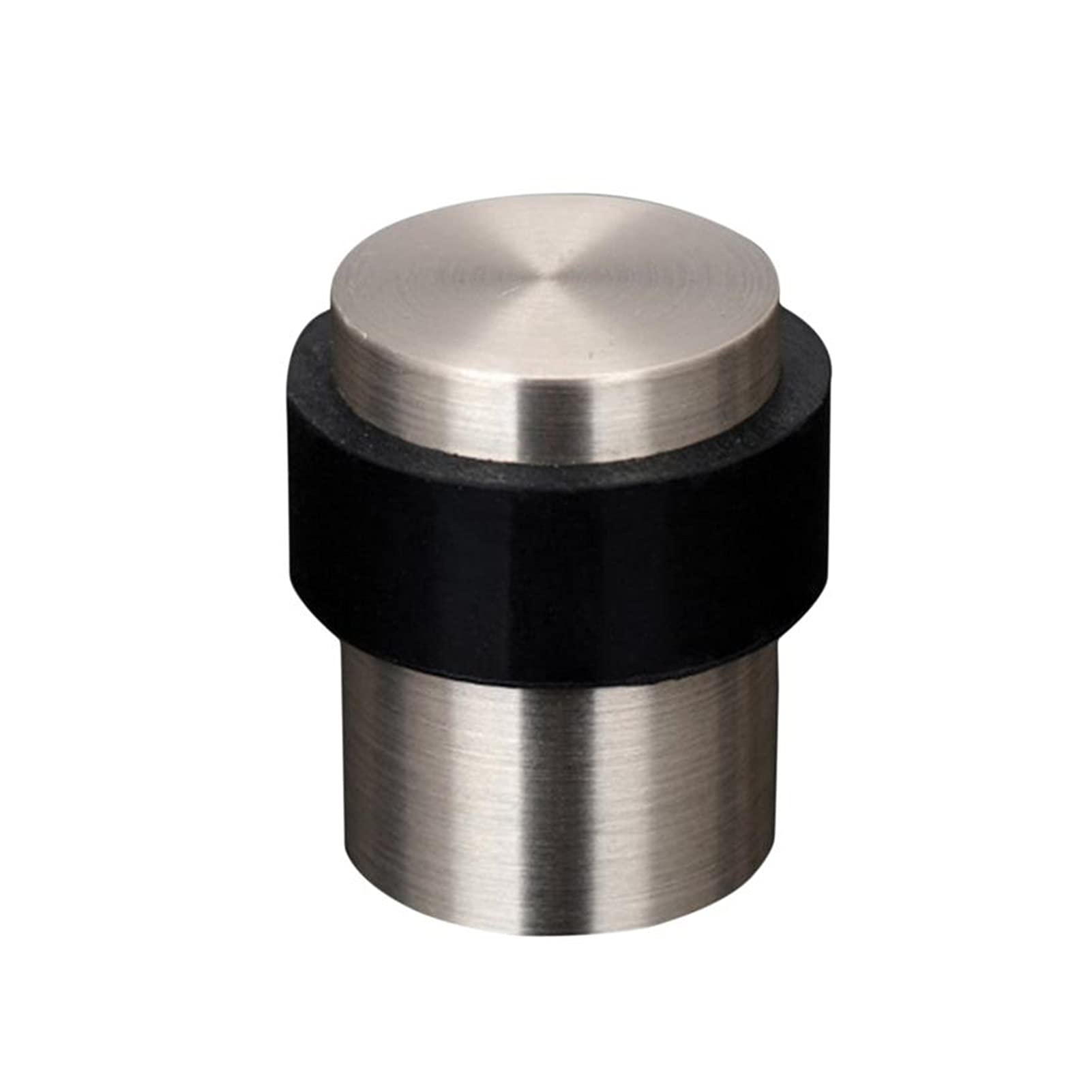 Topes de puerta, tope de puerta 2 piezas Tope de puerta de acero inoxidable resistente Montaje en pared Tope de puerta de seguridad Soporte de puerta de metal Tope de puerta