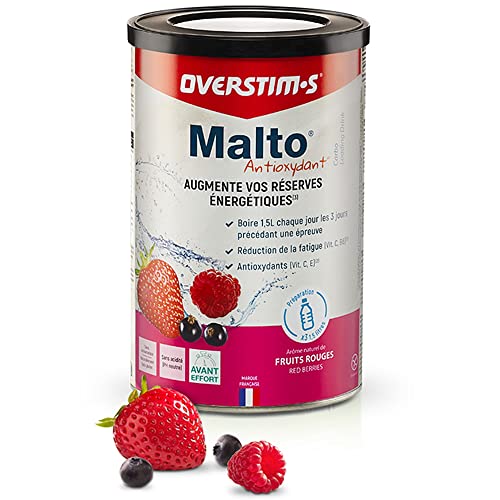 Overstims Malto Antioxidante 450 Gr Sabor Frutos Rojos