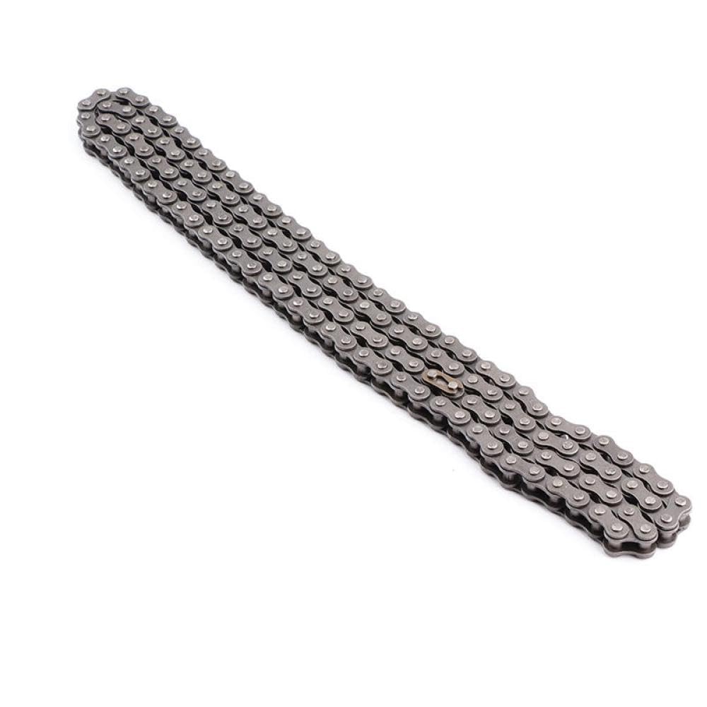 Universal #35 140 Liens Chain de roulement Chain Compatible avec Pit Pocket Go Cartes, Quad Dirt Bikes, et similaire