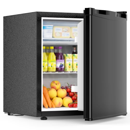 Image of COWSAR 1.3 Cu.Ft Mini Fridge, Reversible Single Door Compact Refrigerator