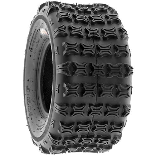 Sunf A018 18X9.5-8 Atv/Utv Xc/Sp-Racing Tire, 6-Pr |"H"-Knob Tread #TOP6