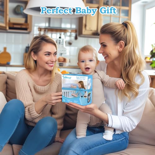 Baby Vibrating Sleep Soother,3 Adjustable Vibration Settings and 90 Minute Cut-Off Timer,Versatile Baby Sleep Aid Enhance Sleep Quality,Perfect for Newborns, Showers & Registries! - Image 8