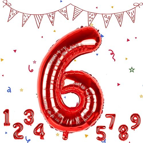 Rose Gold 1 Balloons, Rose Gold Number 1 Balloon, 1 Birthday Balloons Helium Mylar Digital Balloon 40 Inch Foil Balloon Number 0-9 for Birthday Party Baby Shower Anniversary New Year's Eve Decorations
