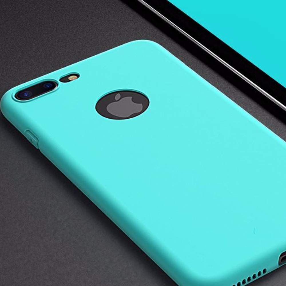 Apple iPhone 8 64GB カバーおまけ Apple iPhone 8+/7+ Soft Silicone All Sides Protection 360 Degree