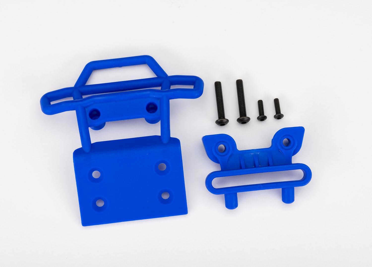 Traxxas 3621-BLUE - Front Bumper w/Mount & Screws, Blue