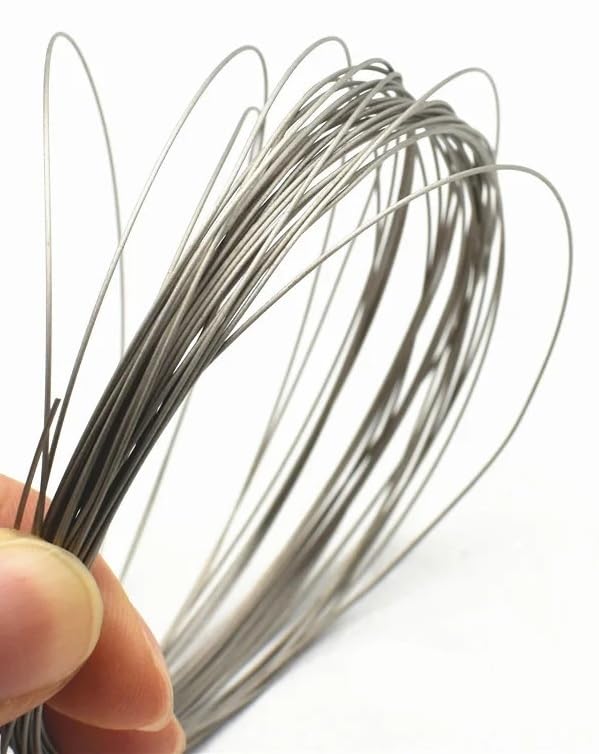 Tantalum Wire 4N Ta High Purity 99.99% Research and Development Element Metal Diameter 0.2-3mm Length 1 Meter (Size : Dia0.25x1000mm)