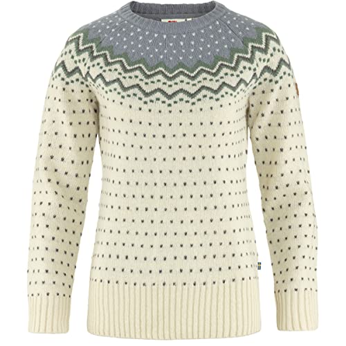 Image of Fjallraven Ovik Knit Sweater Chalk White /Flint Grey XL