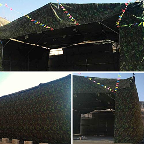 Lona de camuflaje resistente e impermeable para refugio de camping exterior 6
