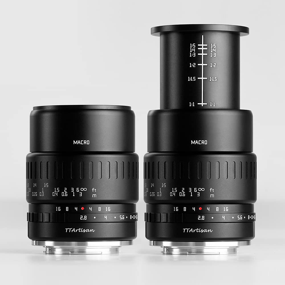 TTARTISAN 40mm F2.8 obiettivo macro APS-C MF per fotocamere E-Mount A5000 A6500 A6600 NEX-3 NEX-3N NEX-7 NEX5 CA7 A7I A7R A7RII A7RIII A7RIV A7S A7SI A7SII A9 e molto altro ancora.