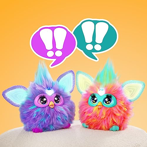 Furby Mor İnteraktif Pelüş Oyuncak - Türkçe versiyonu
