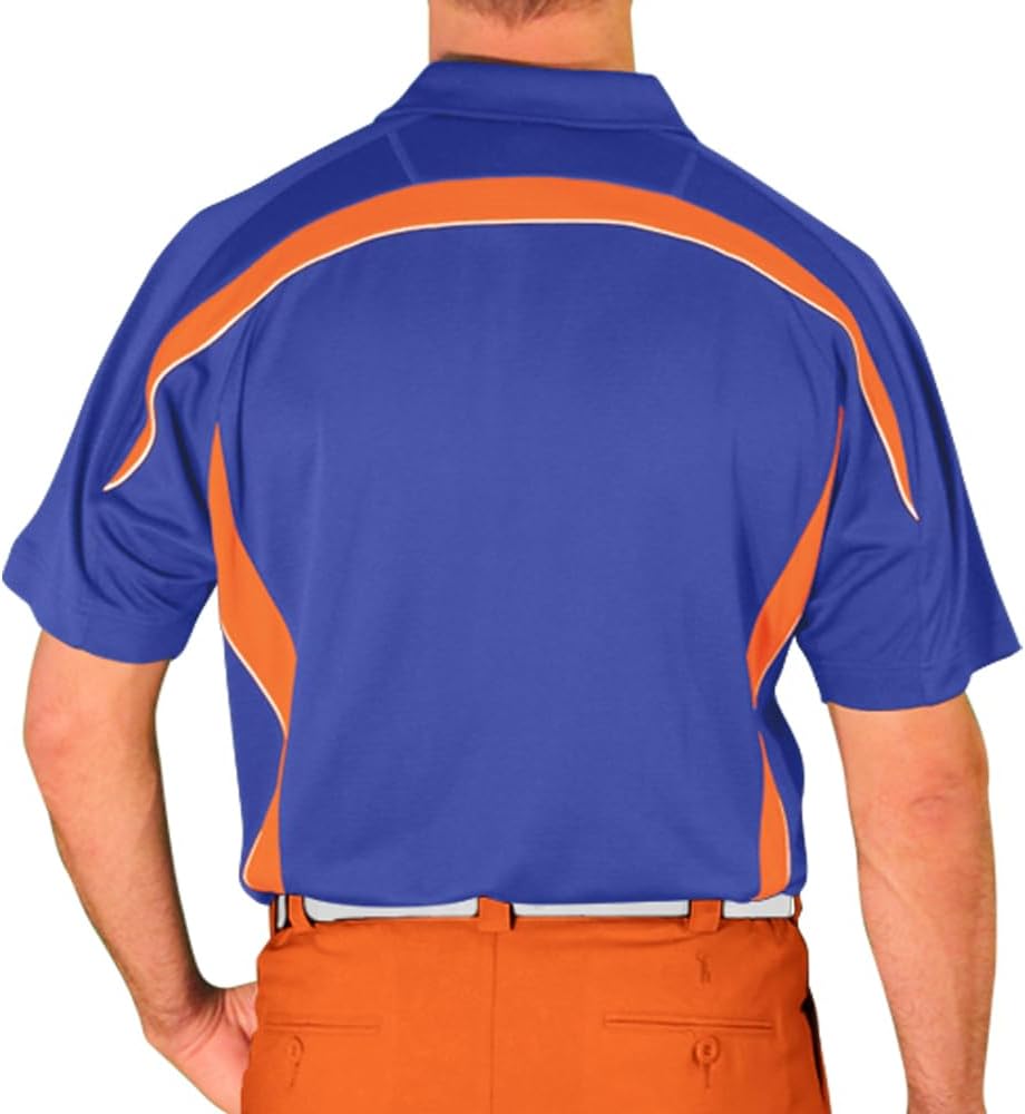 Mens Golf Polo Shirt - Cool Plus Tri-Tone - Eagle