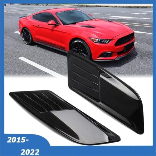 Faldones laterales universal para Ford Mustang capó delantero paneles de ventilación coche 4