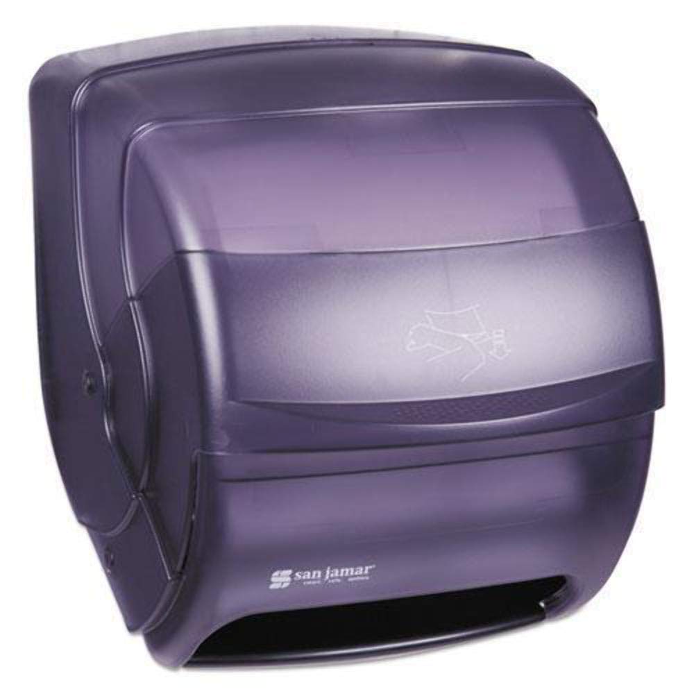 San Jamar T850TBK Integra Lever Roll Towel Dispenser Black Pearl 11 1/2 x 11 1/4 x 13 1/2 (SJMT850TBK)