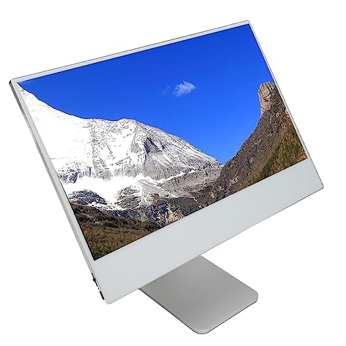 HEEPDD Laptop-Monitor, 100–240 V, 10-Punkt-Touchscreen, 1920 X 1080 IPS, 16 Zoll, Flexibler Tragbarer Monitor, Großer Betrachtungswinkel mit Magnetischem Ständer für Spiele (EU-Stecker)