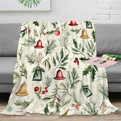 Couverture flanelle 3D imprimé feuilles d'automne chaude et légère enfant adulte - 3