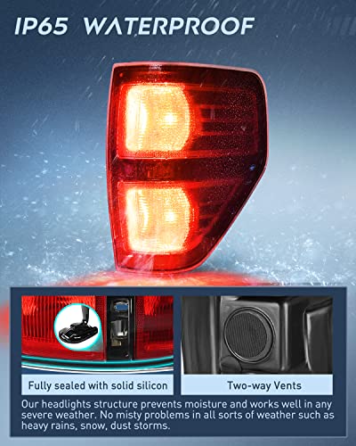 Image of Nilight Taillight Assembly for 2009-2014 Ford F150 Passenger Side