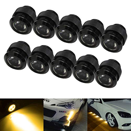 iJDMTOY 10pc 30W High Power Flexible LED Lighting Kit Compatible With Daytime Running