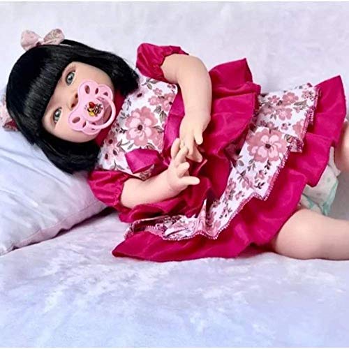 Bebê Reborn Kit Acessórios Boneca Morena