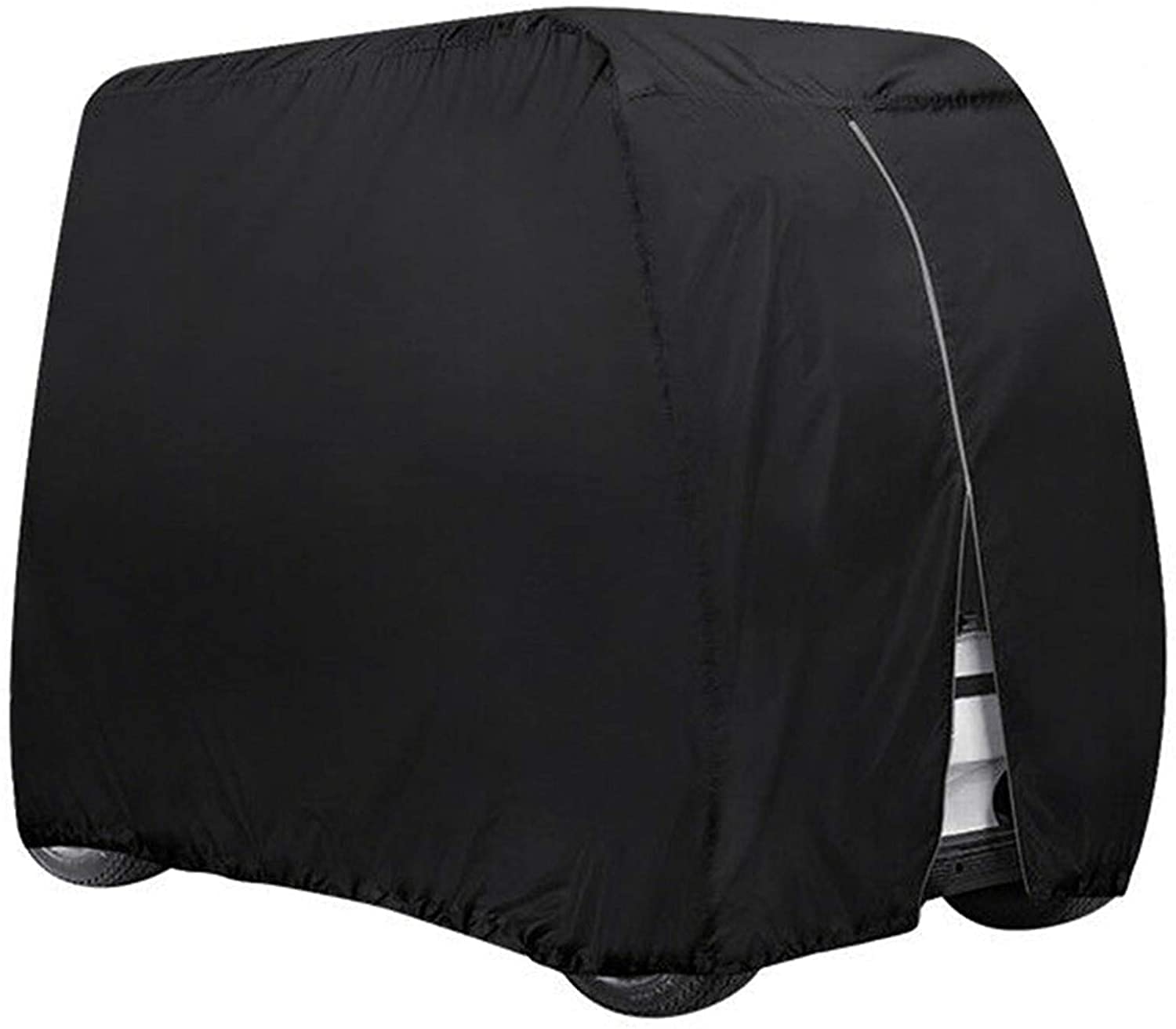ConPus 4 Passenger Golf Cart Covers Waterproof Outdoor Golf Cart Cover for EZGO EZ GO TXT RXV Club C