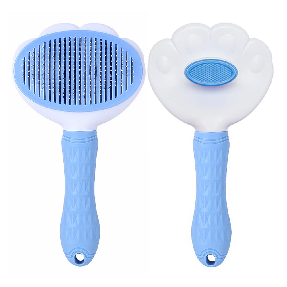 Amazon.co.jp: CHIAMING ペットスリッカーブラシ 短毛 中長毛 長毛 犬