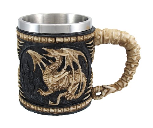 Skeleton Dragon Mug New