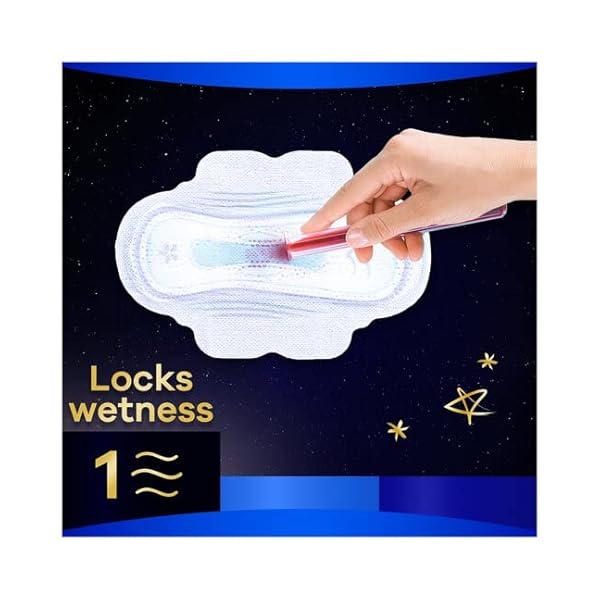 Always Ultra Secure Night (Größe 4) Damenbinden mit Flügeln, 18 pro Packung, 3 Stück, insgesamt 54 Stück – Bild 3
