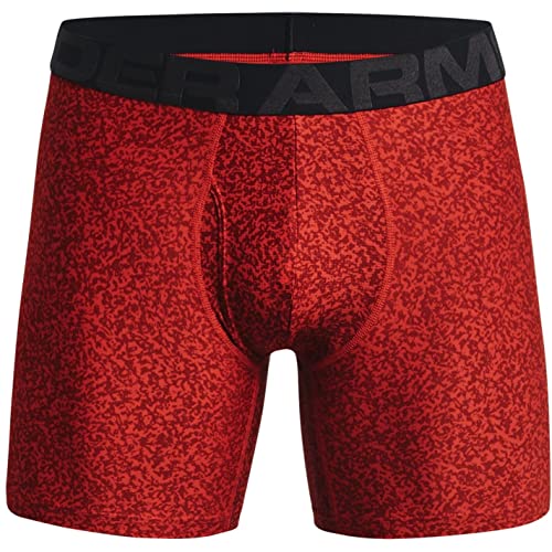 Image of Under Armour mens Multi-pack Performance Tech Boxerjock Brief, 6 inch Inseam, All-day Comfort & Soft
