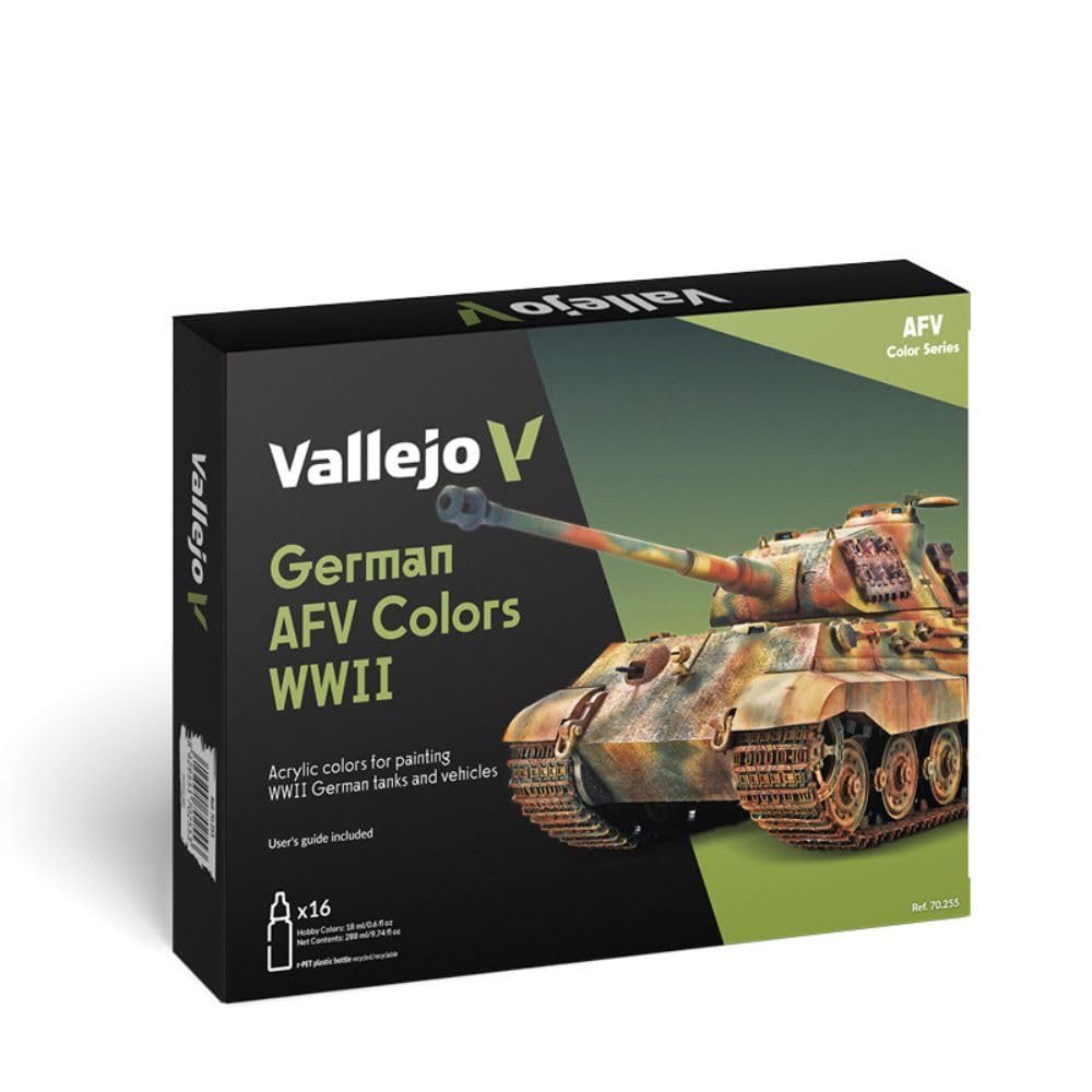 Amazon.com: Vallejo - Model Color German AFV Colors WWII Set