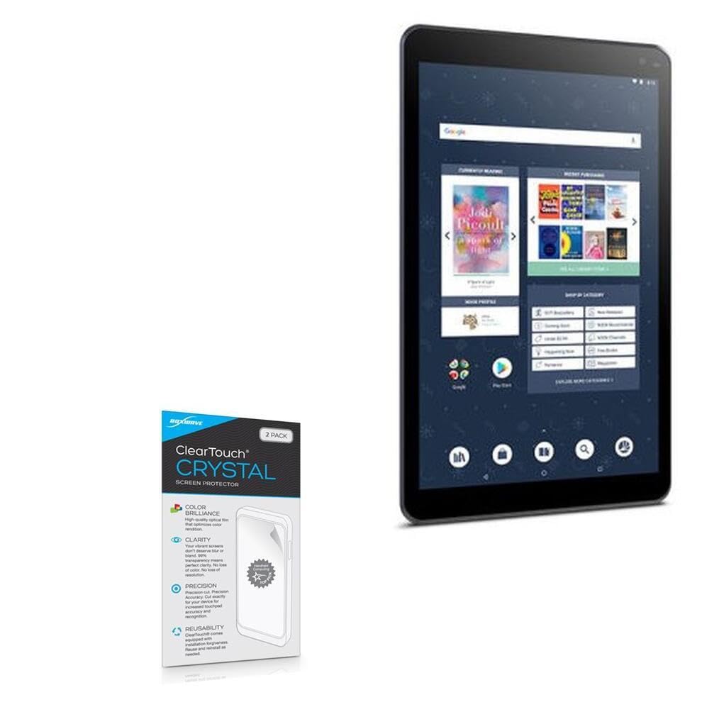 Protector de Pantalla BoxWave para Barnes & Noble Nook 10.1" (Pack 2)