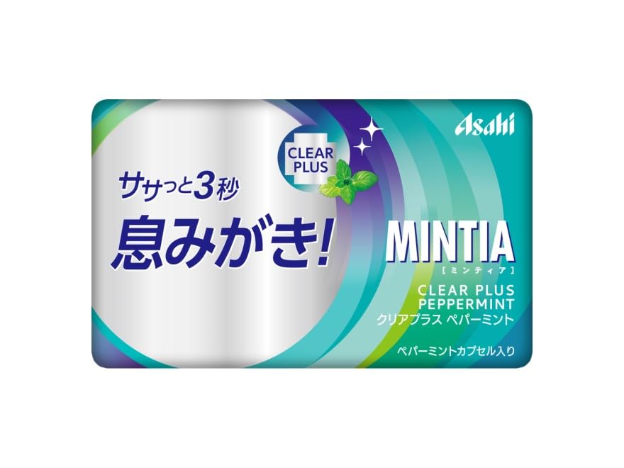 Amazon.co.jp: Asahi Group Foods Mintia Clear Plus Peppermint, 50
