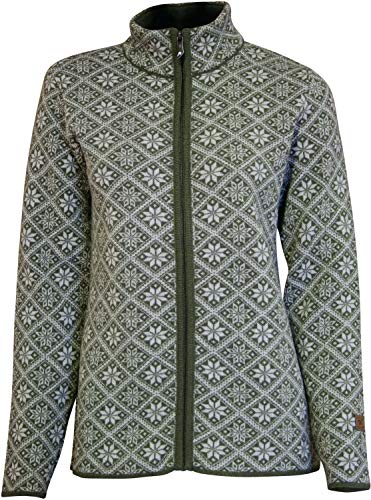 Preisvergleich Produktbild Ivanhoe of Sweden Elsie Full Zip Women, 42 Damen, Lichen Green