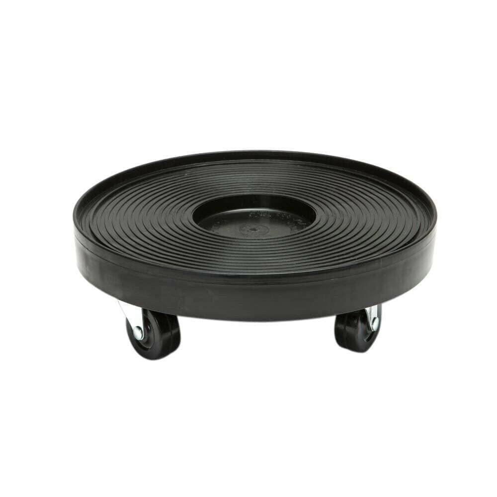 Plant Holder for Living Room Plant Stand 12 In. Plant Dolly/Caddy Black Planter Pot Transfer Cart Round Rubber Wheels Move Large Plants Indoors And Outdoors With Ease Plant Table Plant Rack for Garden