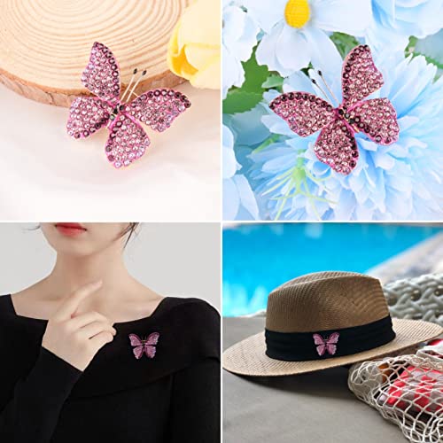 Image of Animal brooch Women's Fashion Unique Crystal Rhinestone Vintage Enamel Lapel Safety Pin, Clothing Jewelry Clothing Backpack Jacket Hat Decoration DIY