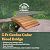 All Things Cedar FB36 Garden Bridge | 3-Ft Durable Outdoor Wooden Bridge for Garden, Backyards & Streams | Easy Assembly & Sustainably Sourced Cedar Wood | 36x29x7