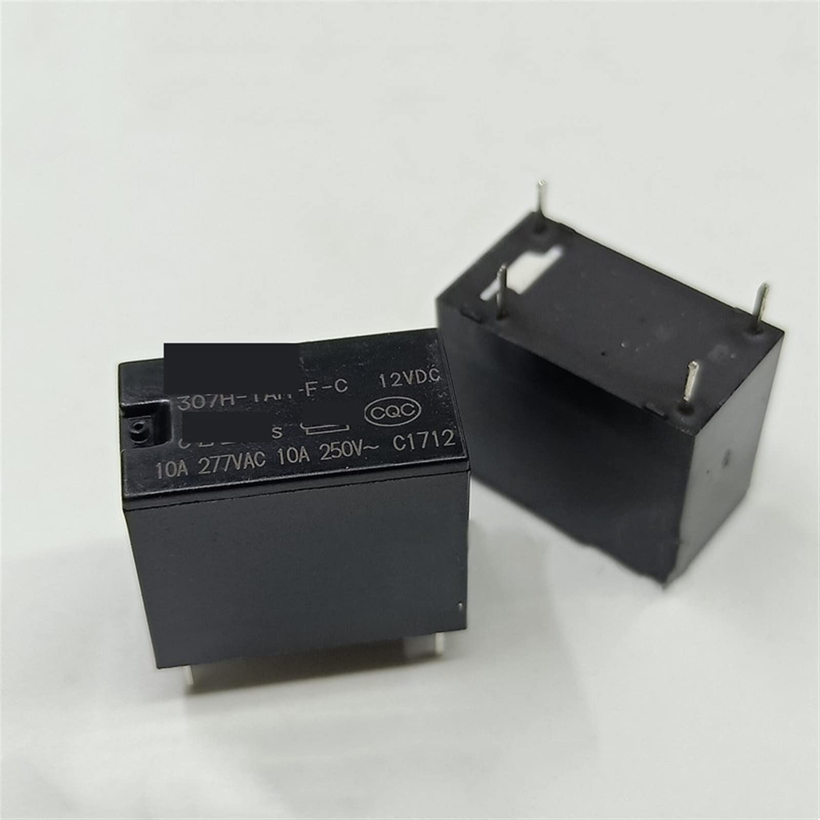 QEFHSVVZE 10Pcs Relay 307H-1AH-F-C 307H-1AH-F-C-5VDC 307H-1AH-C-12VDC 307H-1AH-C-24VDC 307H 1AH C 4PIN 8A(307H-1AH-F-C-5VDC)