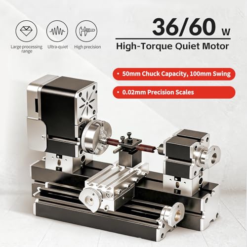 AcmeFlare All-Metal Mini Safety Lathe