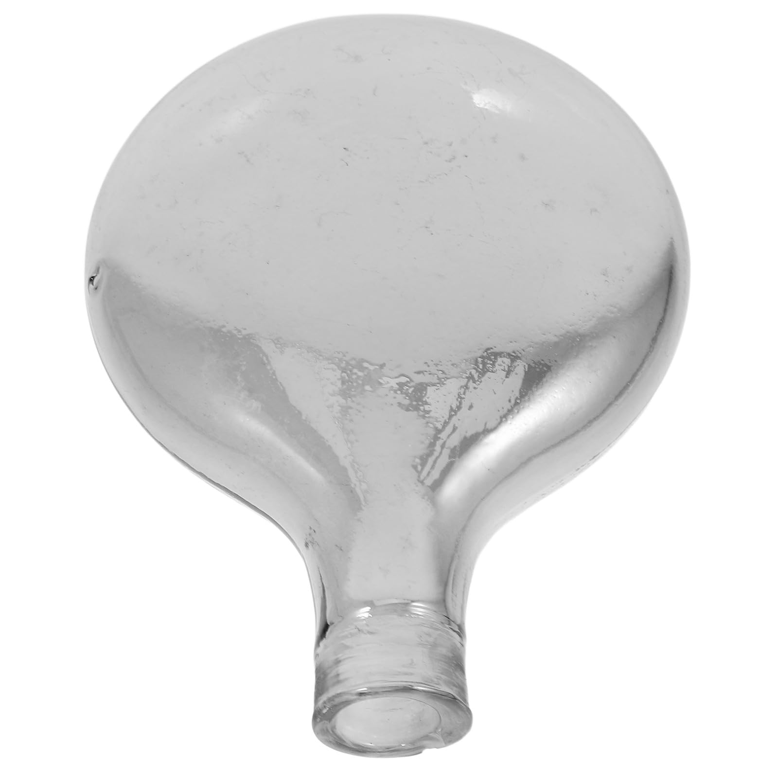 Lurrose Frosted Glass G4 Small Lampshade Pendant Light Shade for Firefly Chandelier, Milky White Sphere Cover with Smoke Grey Finish for Living Room and Dining Room Lighting
