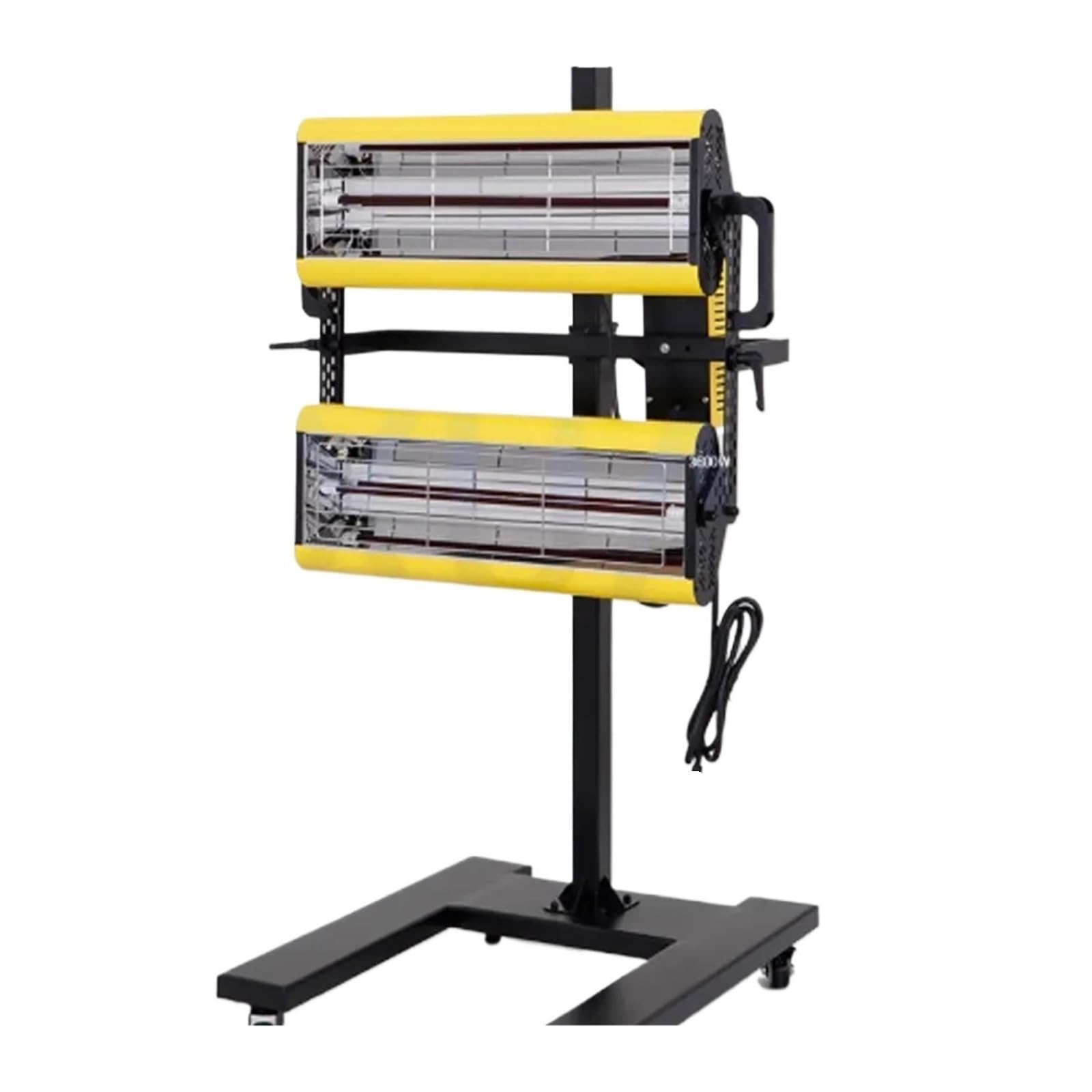 Mthckxjbsuz 2600W Infrared Paint Lamp, Automotive Baking Paint Lamp Mobile Shortwave Infrared Drying Spray Painting Dryer Car Room