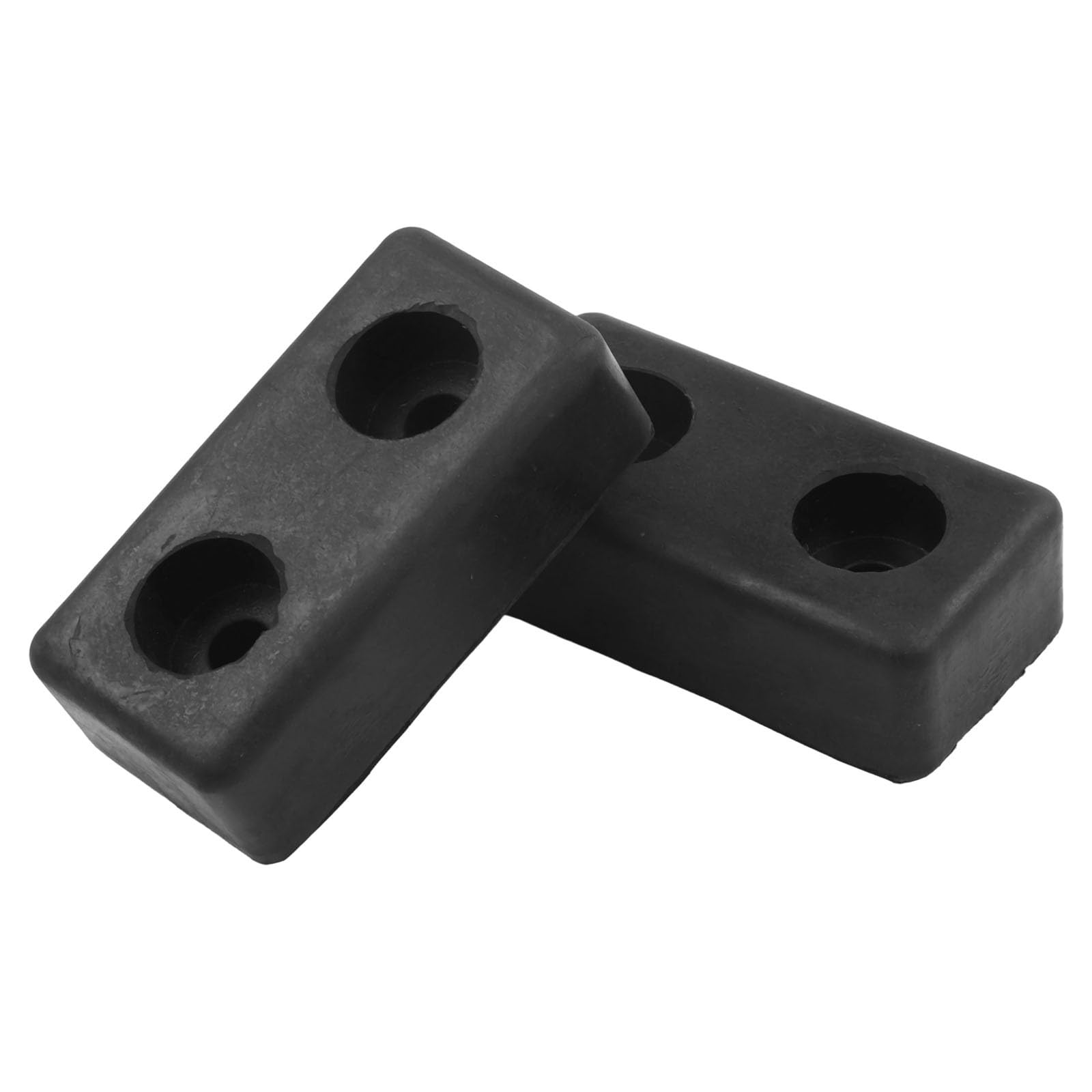 Rubber Feet Bumpers for Shock Absorption 2pcs for Equipment and Home Furniture Stability