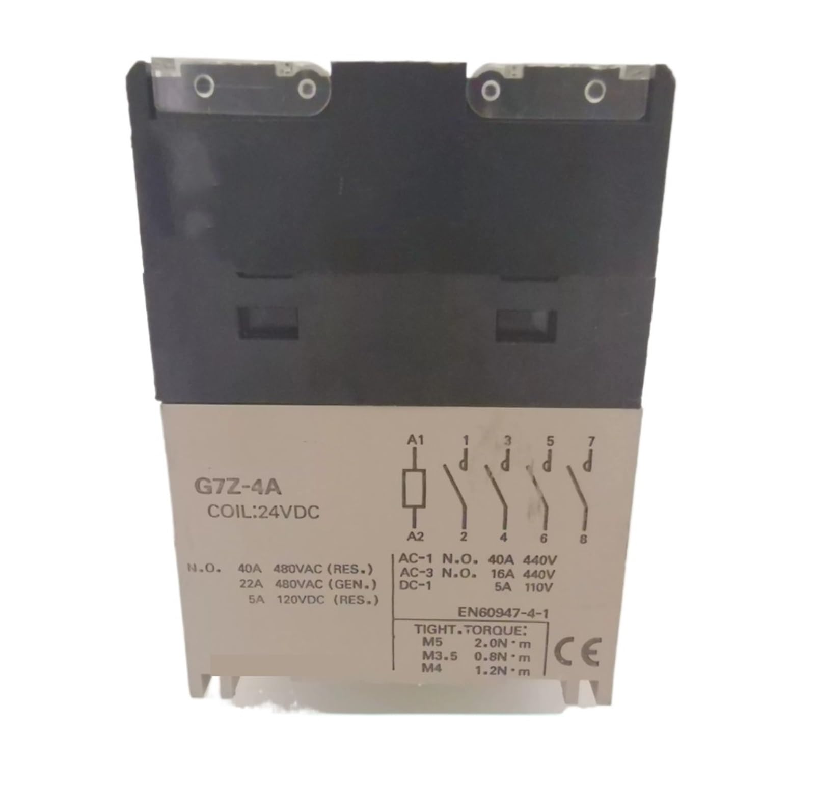 Relais de Puissance G7Z-4A 24 V CC avec capteur industriel pour commutation de forte charge