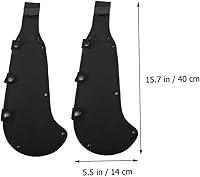 Vista 4 de DOITOOL Cuchillo Cuchillo 2pcs Hacha Set Espesar Negro Oxford Tela Funda Protectora Hacha Mano Cuchillo Manga