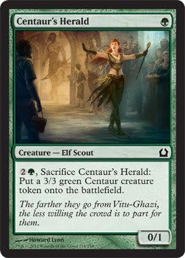 Miniatura 1 de Magic the Gathering - Centaur's Herald (118) - Regreso a Ravnica