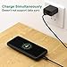 NEWDERY Upgraded Samsung Galaxy S8 Battery Case Qi Wireless Charging Compatible, 5000mAh Slim Rechargeable Extended Charger Case Compatible Samsung Galaxy S8 (2017)-(5.8 Inches Black)