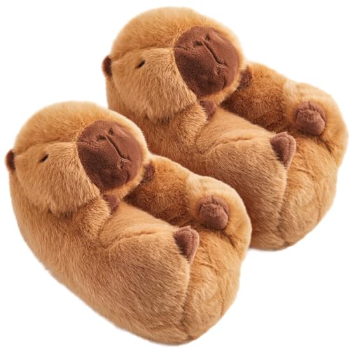 Women Cute Slipper Novelty Bunny Animal Slippers Cozy Fuzzy Memory Foam Cotton Shoes Fluffy Soft Plush Winter Warm House Shoes Indoor Outdoor