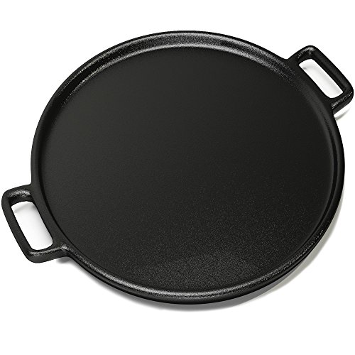 Comparison: Best Pan For Dosa 7 Cast Iron Pizza Pan - 14-Inch Baking Pan for Oven, Stovetop, Grill, or Campfires - Durable, Even-Heating, Versatile Cast Iron Griddle by Home-Complete