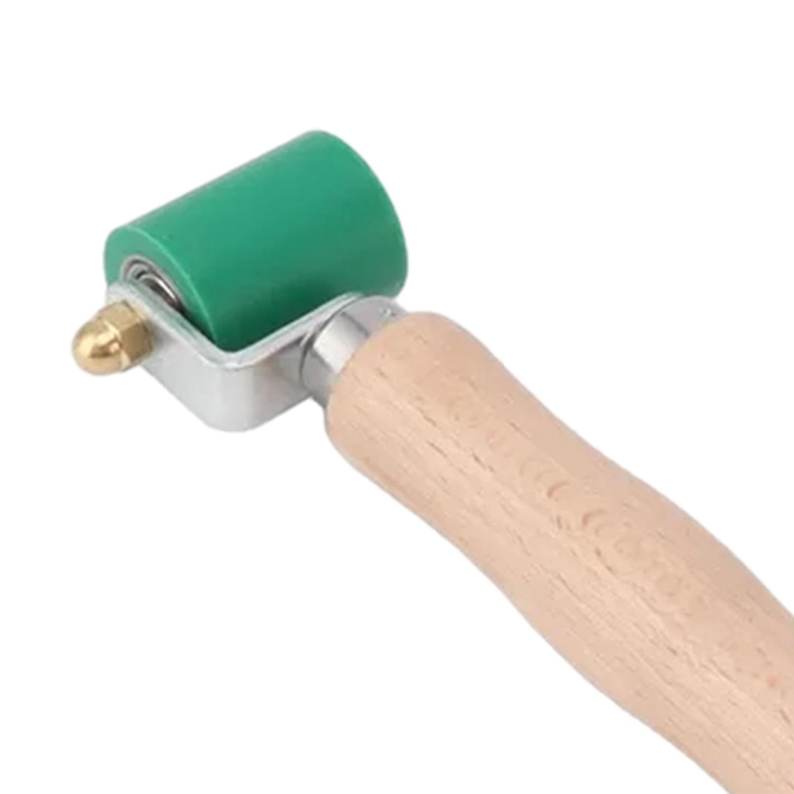 Generic Rodillo de Silicona para Costuras, Rodillos de Costura, Rodillo de Presión Manual, Herramienta de Soldadura, Rodillo de Soldadura de Doble Extremo Par, Verde