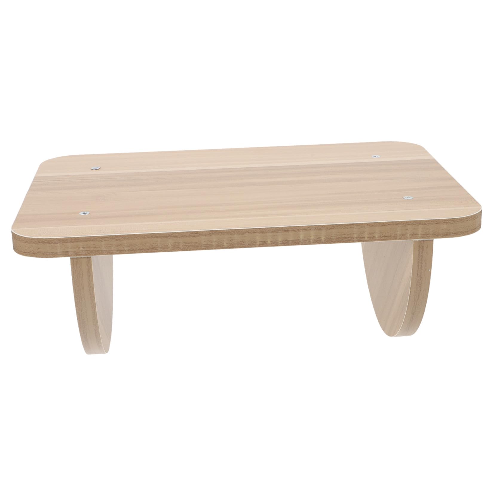 Reposapiés para Mayor Comodidad para Oficina y Hogar de Madera Función de Masaje y Diseño Flexible, Taburete Ergonómico Debajo del Escritorio