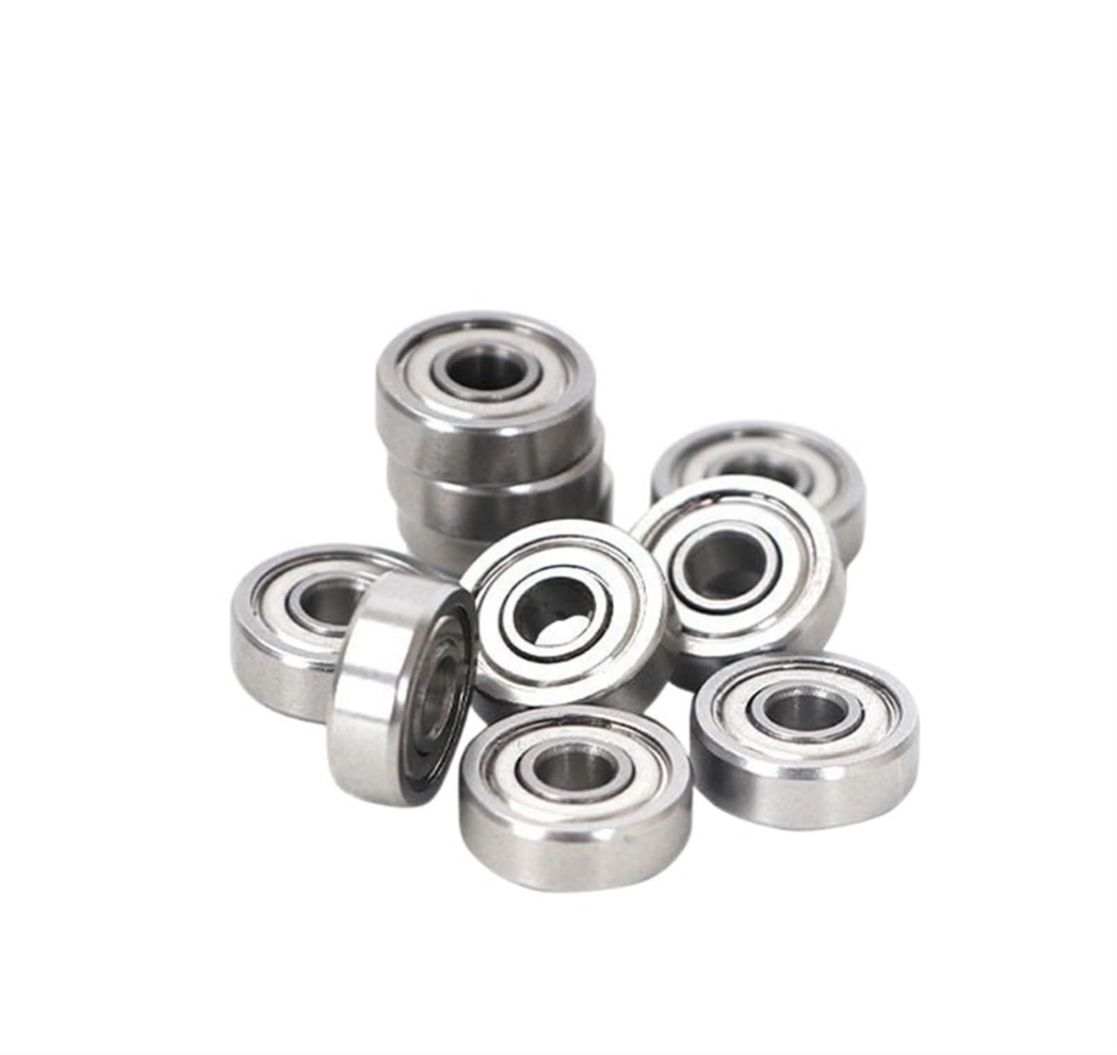 VSPPJYFG Bimetal Seal Shield Micro deep Groove Bearing 5PCS MR84W4ZZ 4x8x4mm ABEC-3 Miniature Ball Bearings